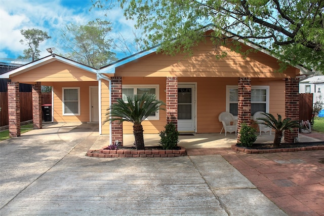 view of front of house