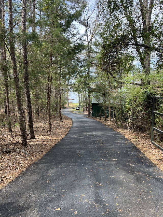 view of road