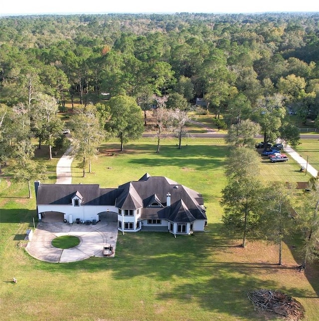 view of drone / aerial view