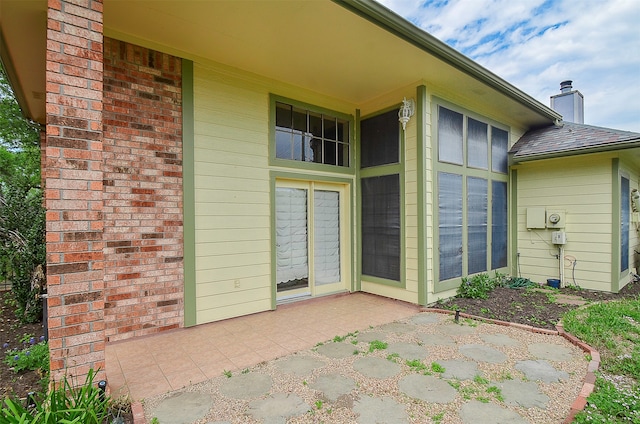 exterior space with a patio area