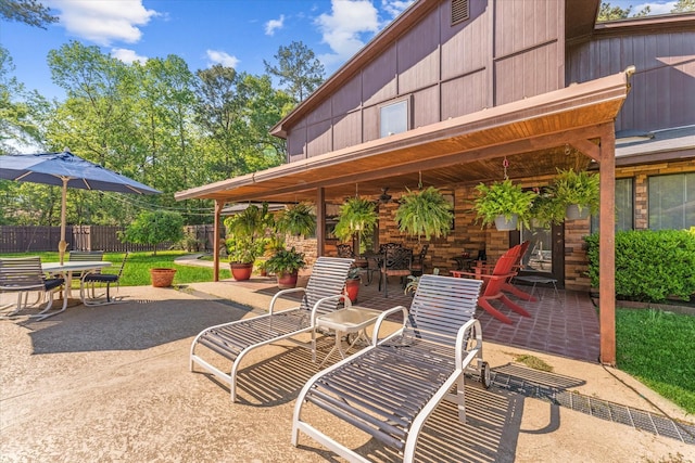 view of patio / terrace