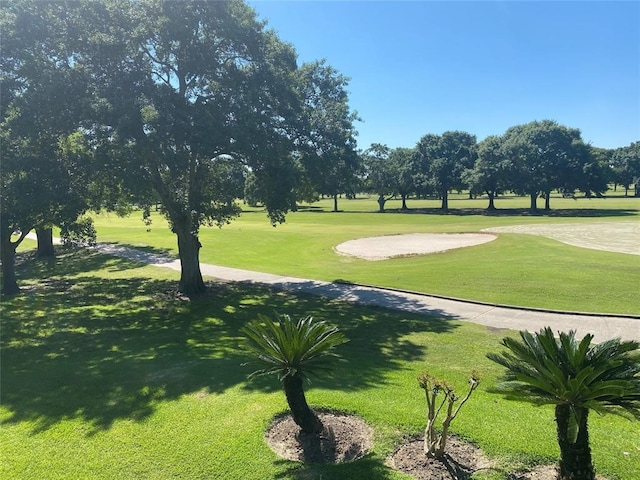 view of home's community featuring a lawn