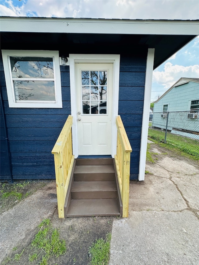 view of property entrance