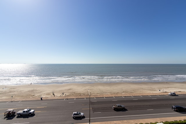 water view with a beach view