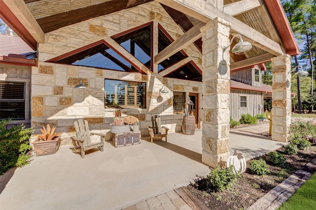 view of patio / terrace with outdoor lounge area