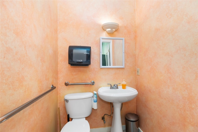 bathroom with toilet