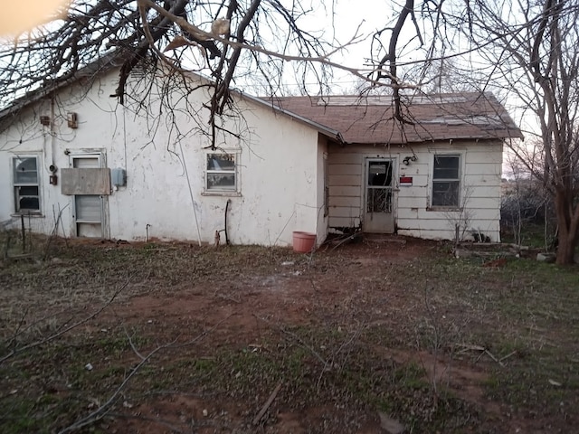 view of rear view of house