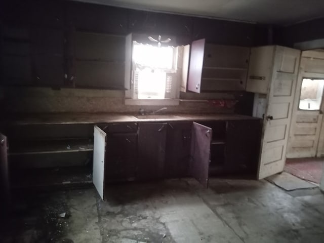 kitchen featuring sink