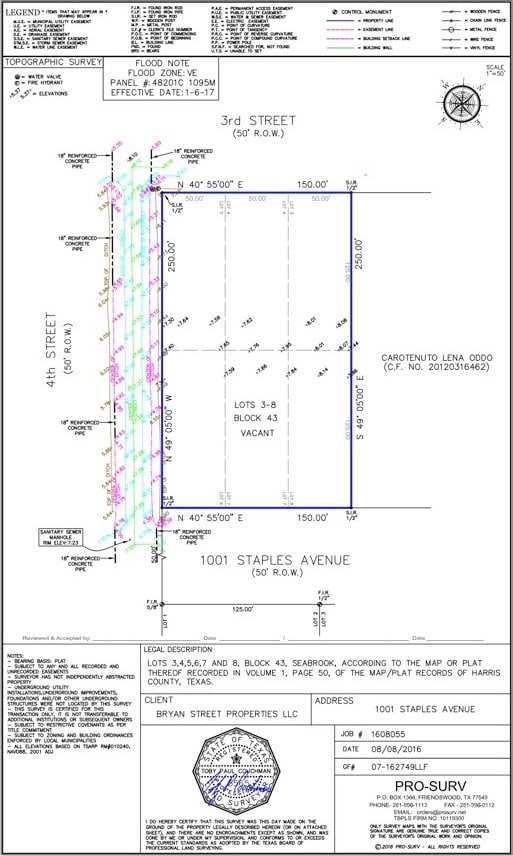 1006 Bryan, Seabrook TX, 77586 land for sale