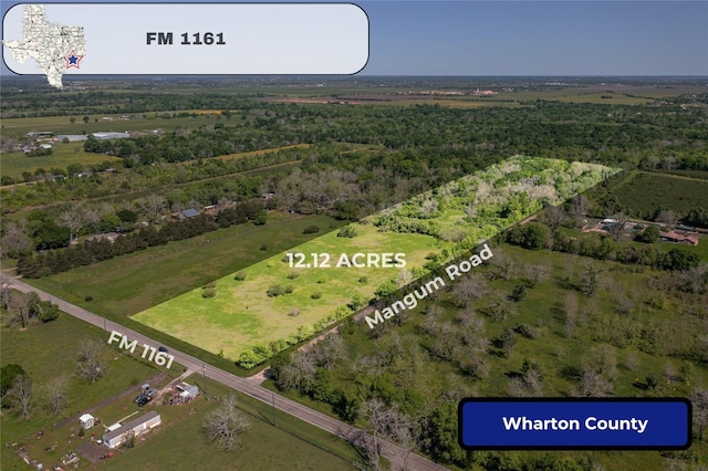 0 Fm 1161, Hungerford TX, 77448 land for sale