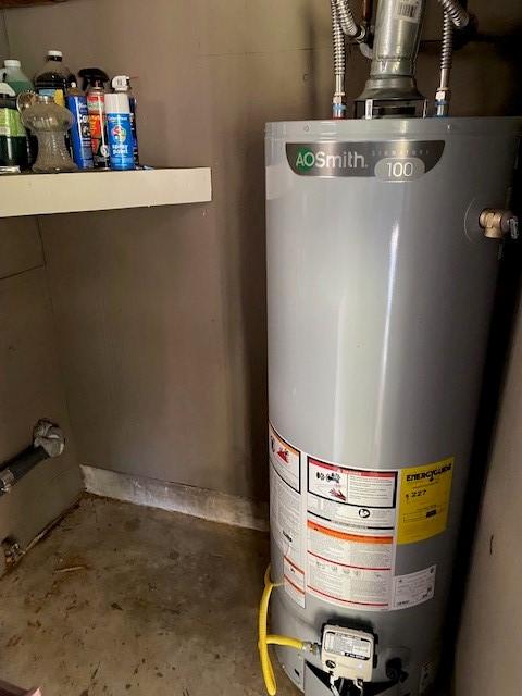 utilities with gas water heater