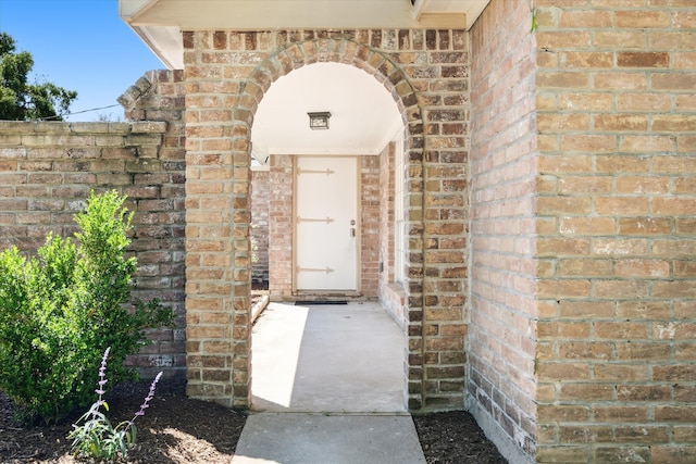 view of property entrance