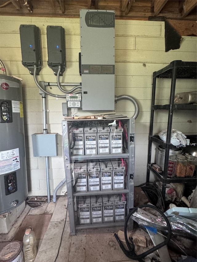 utilities with water heater