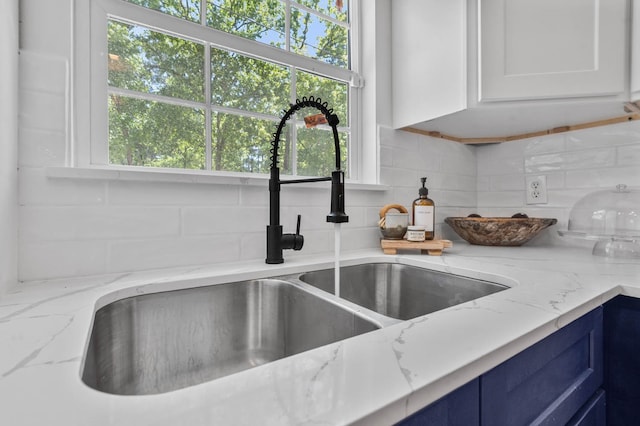 details with sink and backsplash