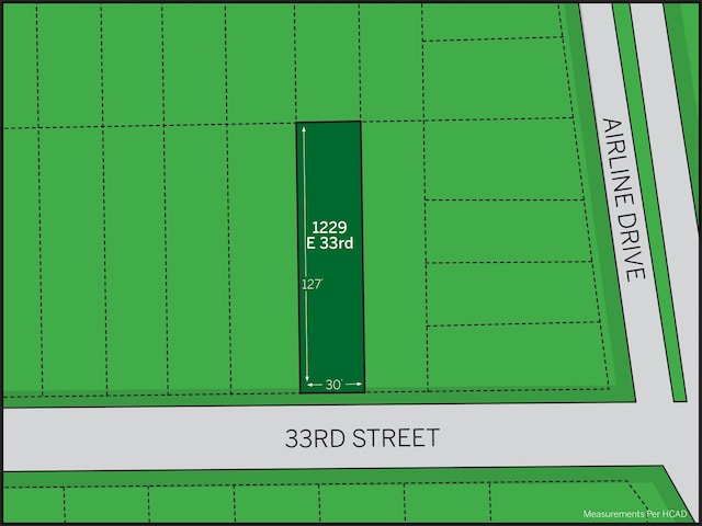 1229 E 33rd St, Houston TX, 77022 land for sale