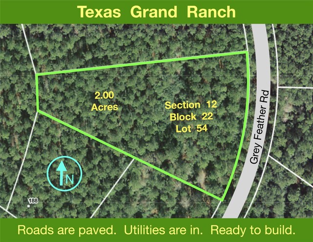 12-22-54 Grey Feather Rd, Huntsville TX, 77340 land for sale