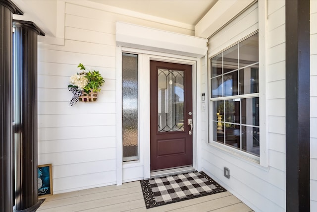 view of property entrance