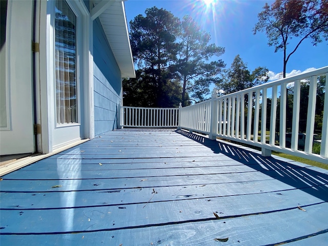 view of deck