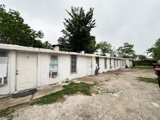 view of rear view of house