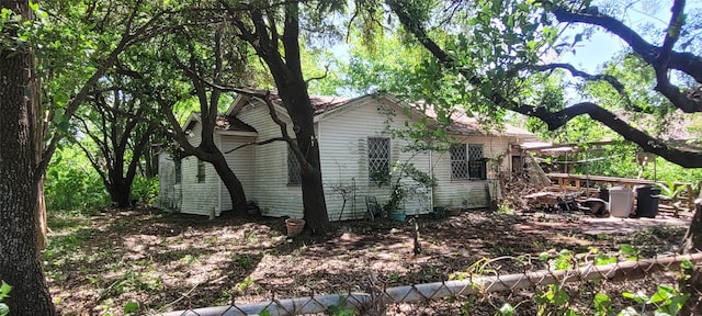 view of side of home