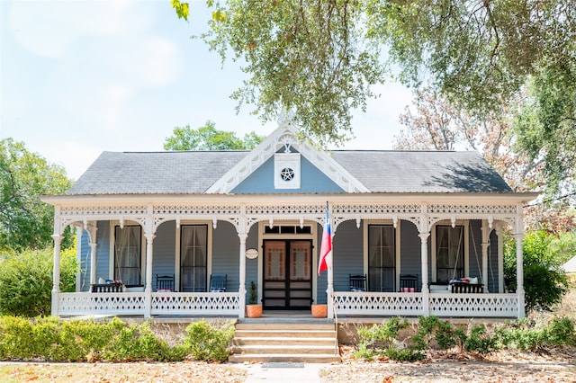 victorian home with a porch