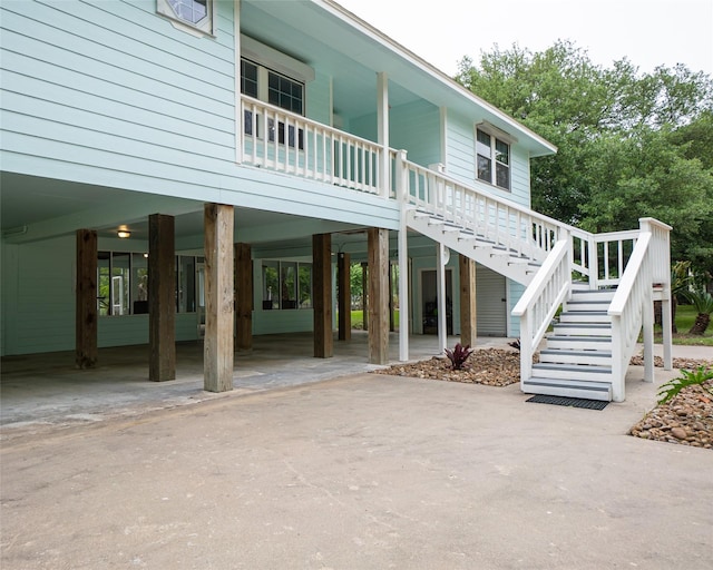 view of rear view of house