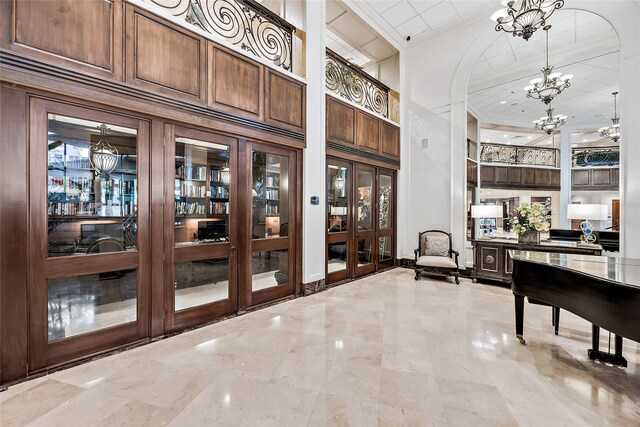 view of community lobby