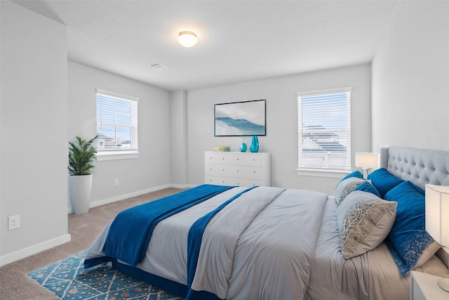 bedroom featuring carpet floors