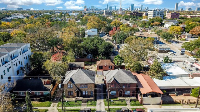 view of aerial view