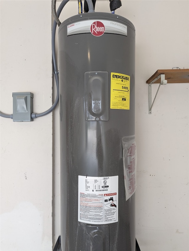 utilities with water heater