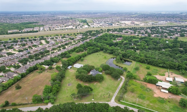 view of drone / aerial view