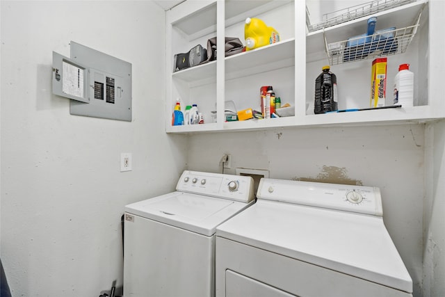 laundry room featuring independent washer and dryer and hookup for a washing machine