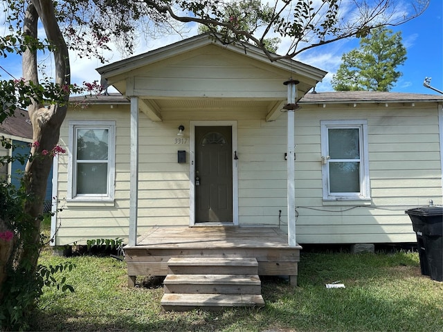 view of bungalow-style house