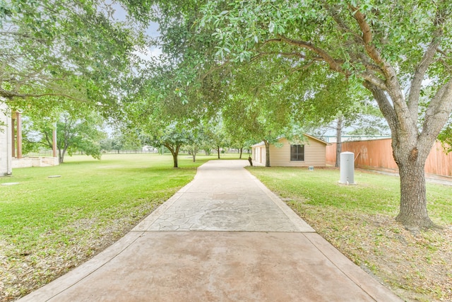 view of yard