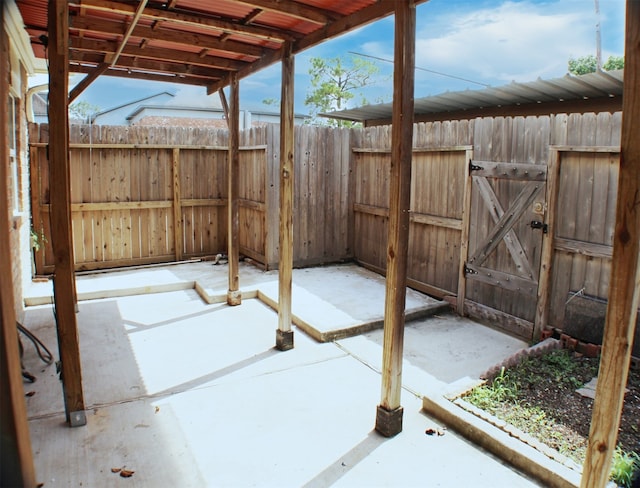 view of patio / terrace