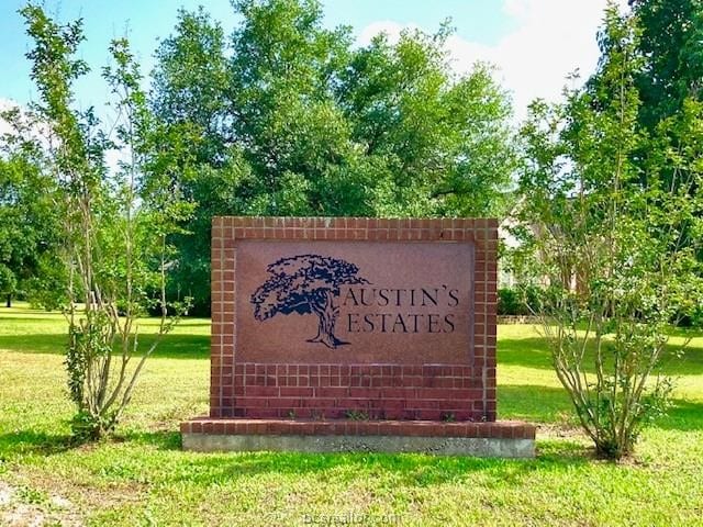 3906 Austins Estates Dr, Bryan TX, 77808 land for sale