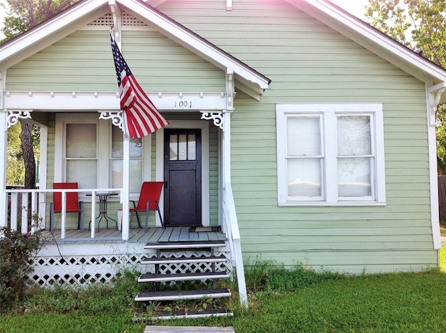 view of front facade