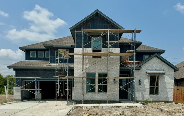 view of back of property