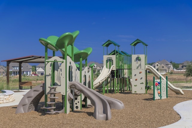 view of play area