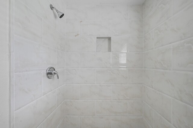 room details featuring tiled shower