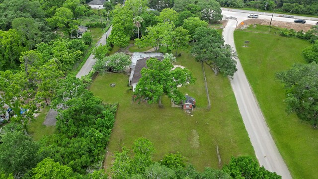 view of aerial view