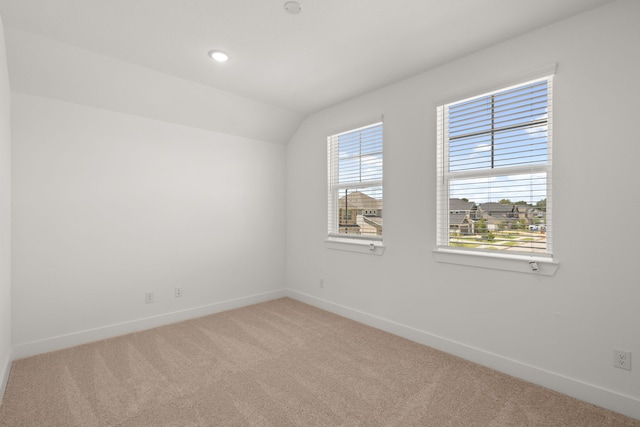 empty room with light carpet