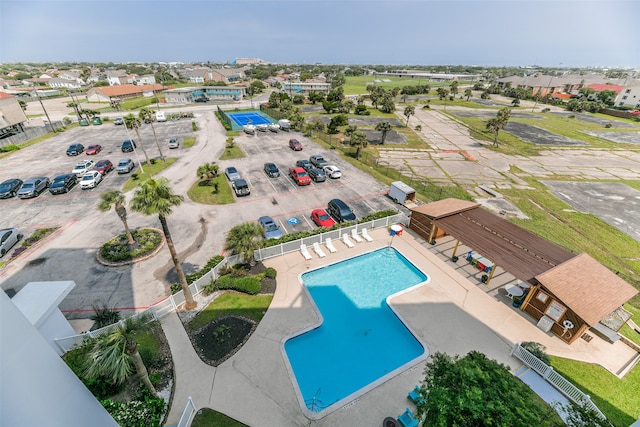 view of birds eye view of property