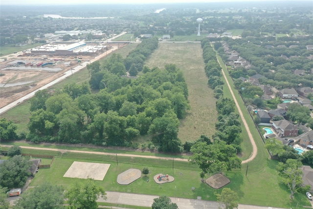 view of aerial view