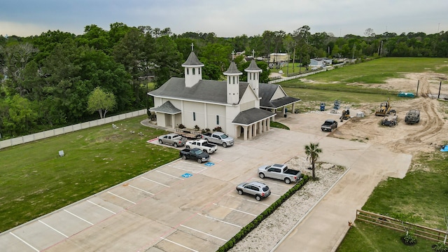 view of aerial view