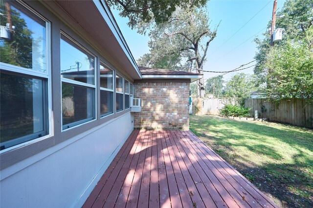15830 Whipple Tree Dr, Houston, TX 77070 - view of wooden terrace