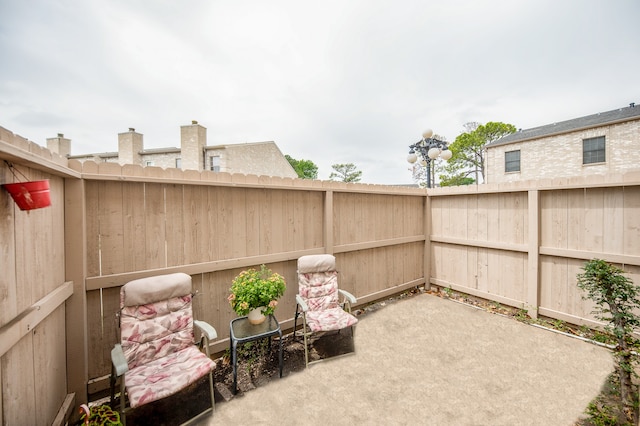 view of patio