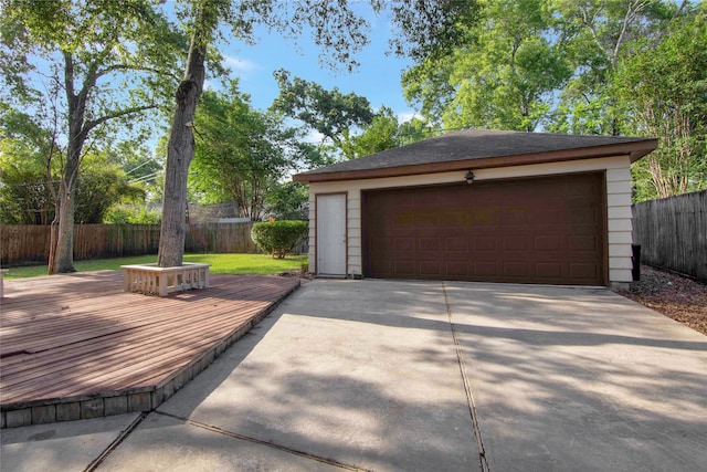 427 Pebblebrook Dr, El Lago, TX 77586 - view of garage