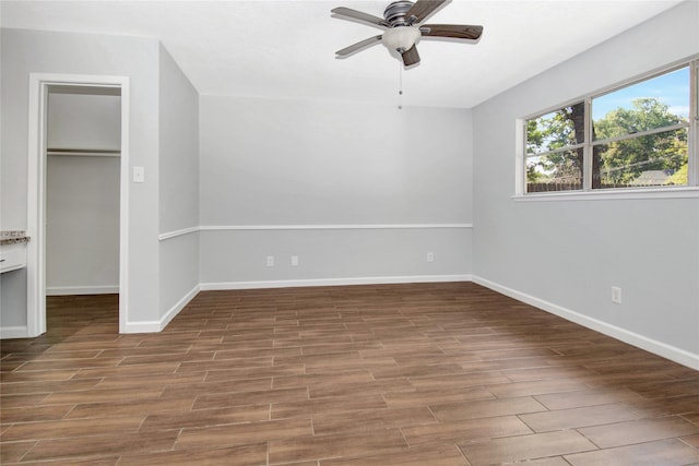 427 Pebblebrook Dr, El Lago, TX 77586 - spare room with ceiling fan