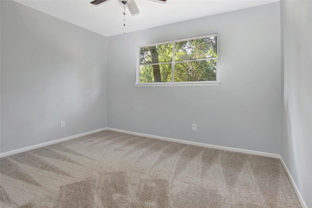 427 Pebblebrook Dr, El Lago, TX 77586 - carpeted spare room with ceiling fan